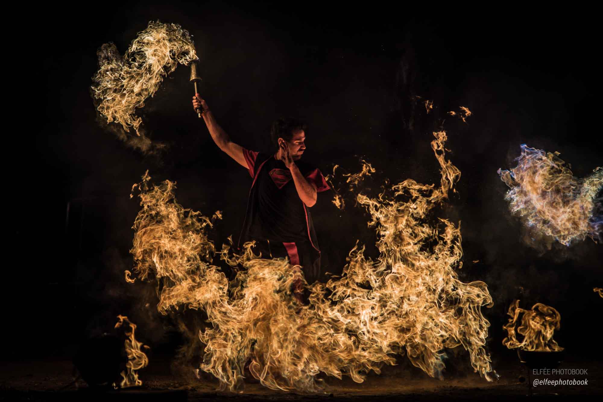 Spectacle de feu SuperCho