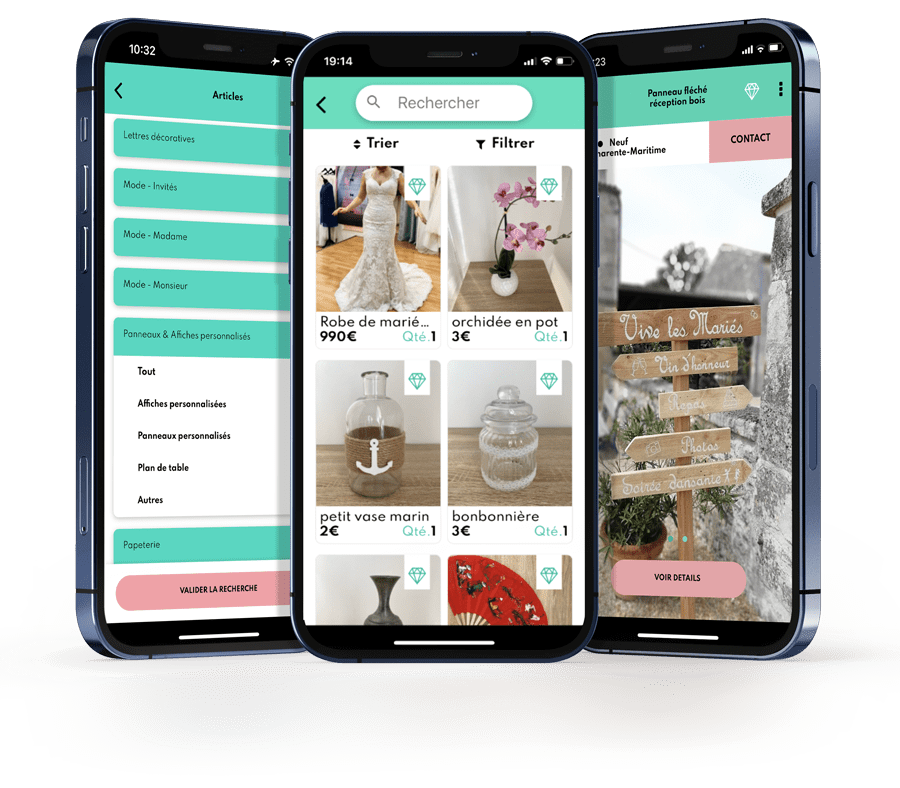 application mobile Mariez-vous