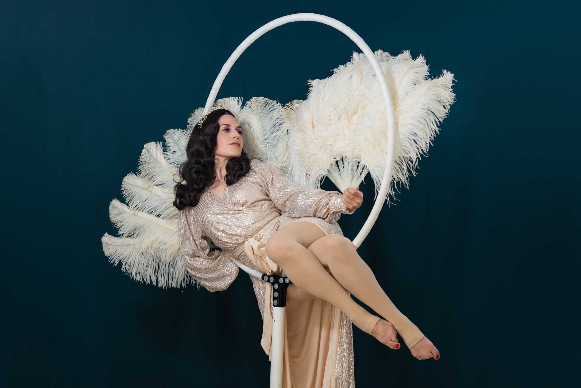 Photographe artiste burlesque studio photo