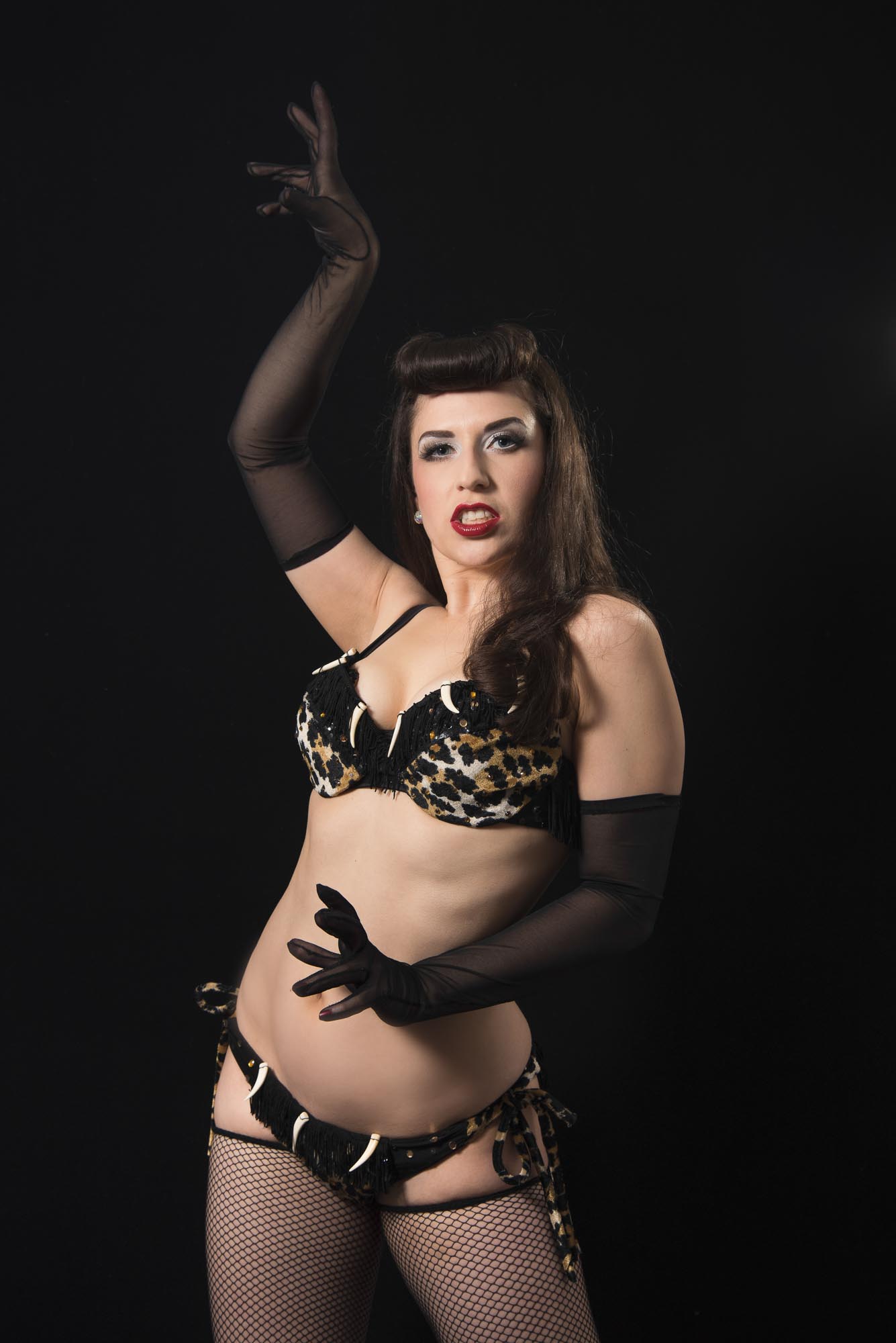 Portrait artiste burlesque gwendoline chopineau photographe