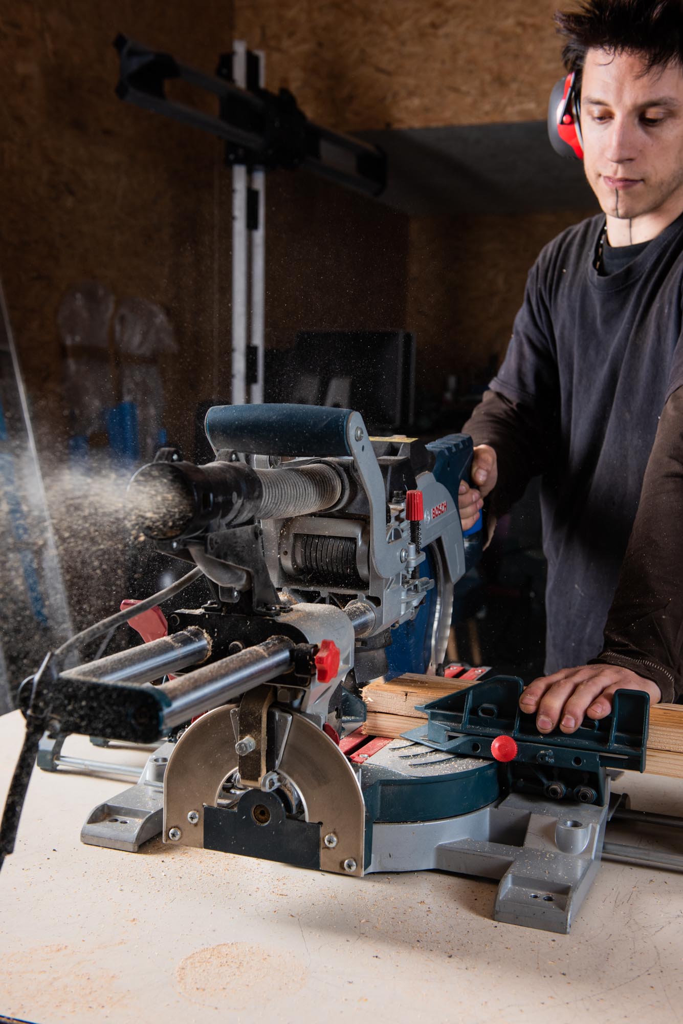 Reportage photographe pour professionnel menuiserie artisan Essonne
