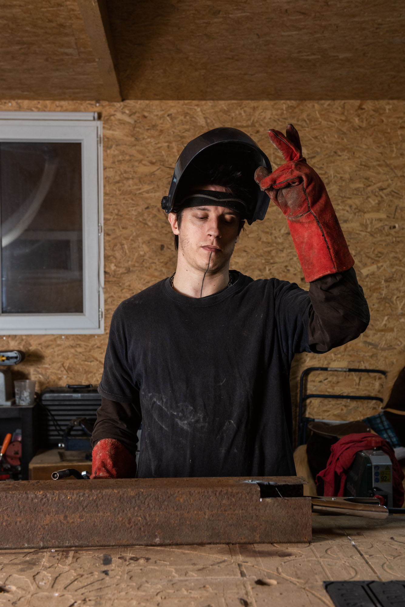 Reportage photographe pour professionnel portrait artisan Essonne