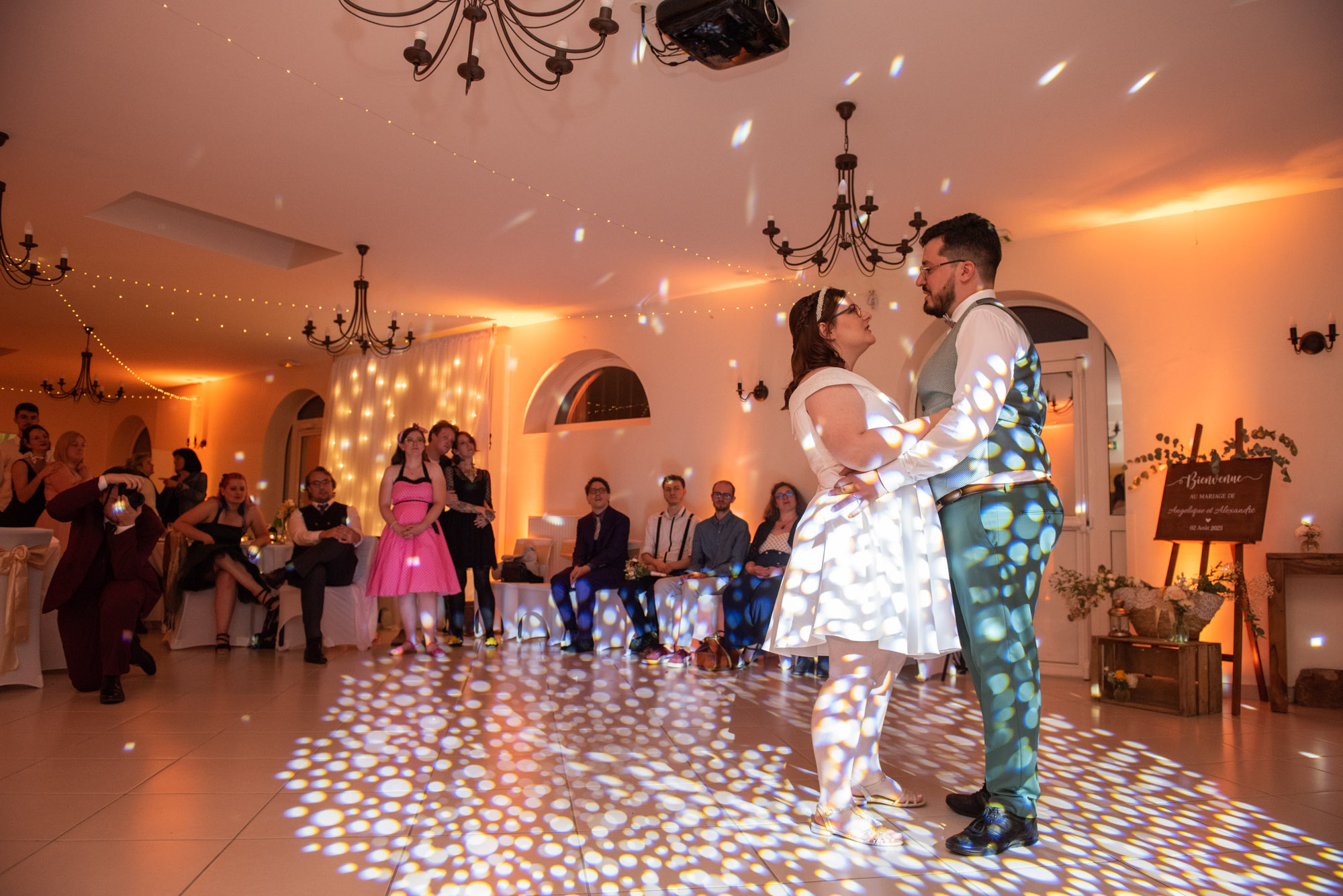 Ouverture de bal photo de mariage Essonne