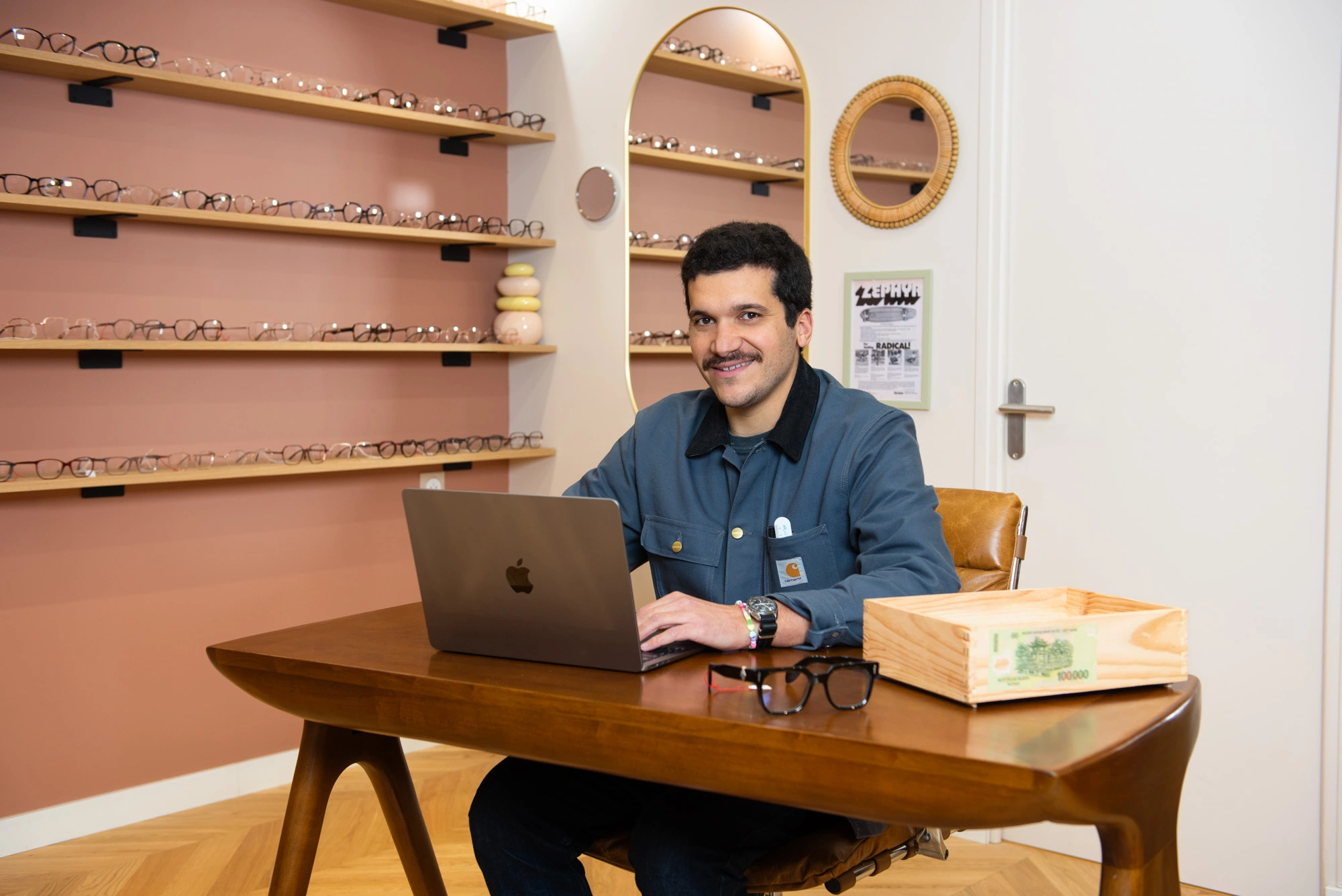 Portrait opticien Montgeron Essonne Zephyr Optique